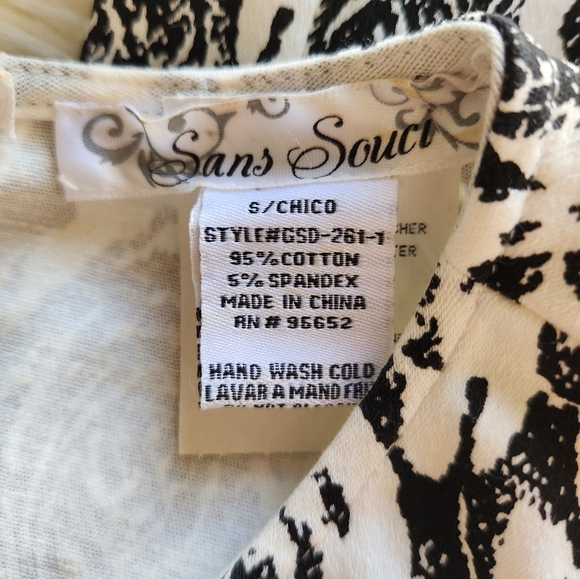 Juniors rose pattern dress - Picture 5 of 5